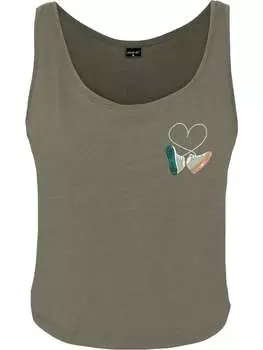 Топ Mister Tee Top, зеленый