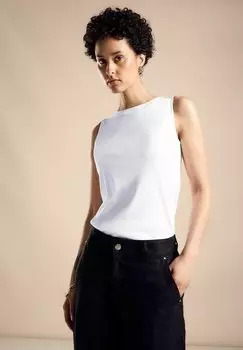 Топ Mit Bndern Street One, белый