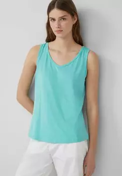 Топ MIT CUT-OUT UND SCHLEIFE s.Oliver, мятный