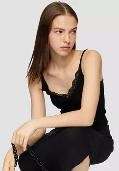 Топ MIT DETAIL QS, черный