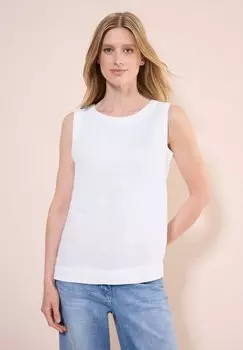Топ MIT KNOPFLEISTE - Blouse Cecil, белый