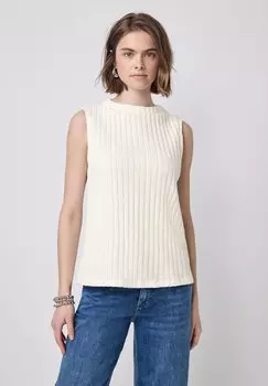Топ MIT RIPPSTRUKTUR Street One Studio, кремовый
