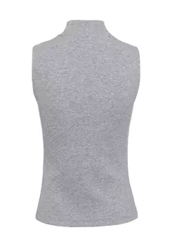 Топ MIT STEHKRAGEN zero, серый