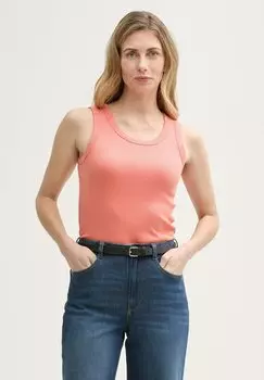 Топ MIT STRUKTUR TOM TAILOR, коралловый