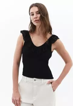 Топ MIT VOLANT OXXO, черный