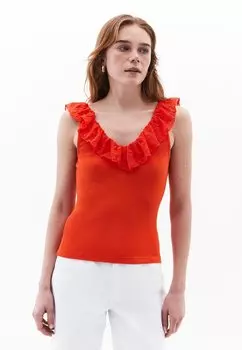 Топ MIT VOLANT OXXO, оранжевый