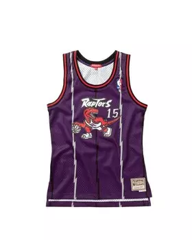 Топ Mitchell & Ness Nba Women'S Swingman Jersey Toronto Raptors 1998-99 Vince Carter #15, фиолетовый