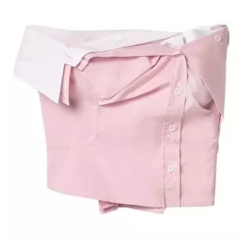 Топ Miu Miu Poplin Top 'Pink', розовый