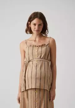 Топ Mlmila Lia MAMALICIOUS, бежевый