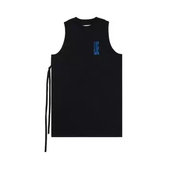 Топ MM6 Maison Margiela Tank Top, черный