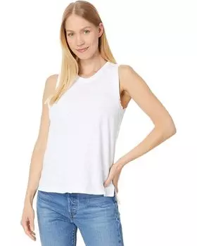 Топ Mod-o-doc Rib Mix Long, белый