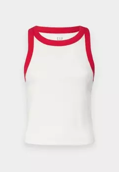 Топ MOD RIB HALTER CROP GAP, белый