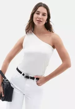 Топ MODISCHER MIT SCHULTERFREIE OXXO, бежевый