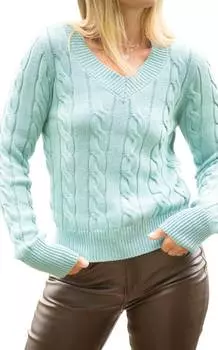 Топ Monaco в бирюзовом цвете Burgess Sweaters