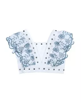 Топ Monnalisa, пастельный синий