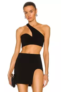 Топ Monot Asymmetrical, черный