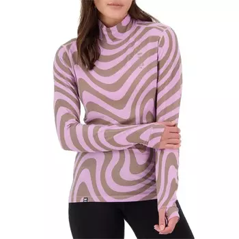 Топ MONS ROYALE Cascade Mock Neck, цвет Blazing Trails