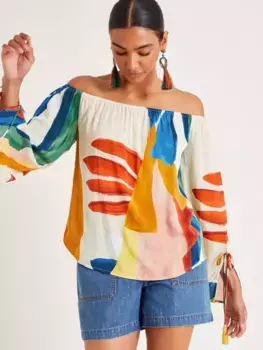 Топ Monsoon Ivy Bardot, разноцветный