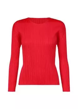 Топ monthly colors : september Pleats Please Issey Miyake, красный