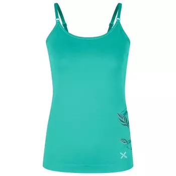 Топ Montura Flower Seamless Canotta, цвет Care Blue