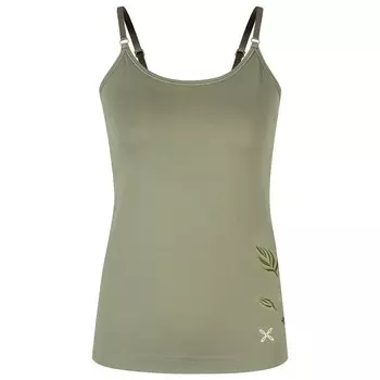 Топ Montura Flower Seamless Canotta, цвет Verde Salvia