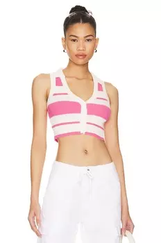 Топ MORE TO COME Candy Crop, цвет Pink Stripe