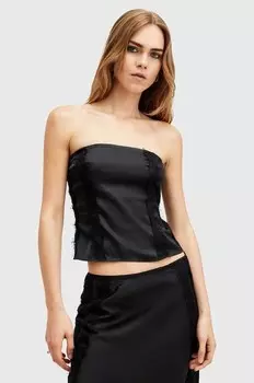 Топ МОРГАН AllSaints, черный