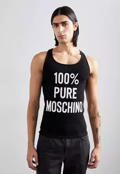 Топ MOSCHINO, цвет black