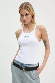 Топ Moschino Jeans, белый