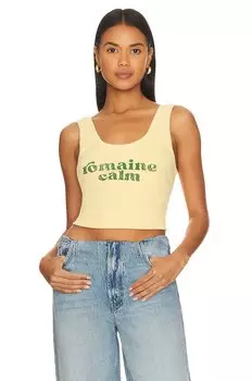 Топ MOTHER The Yippie, цвет Romaine Calm