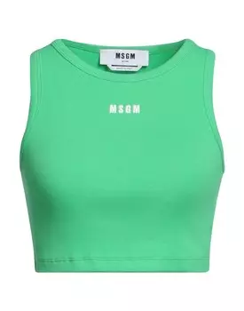 Топ Msgm, светло-зеленый