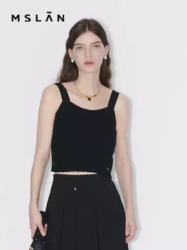 Топ Mslan осенний, черный