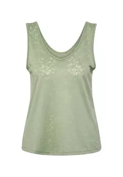 Топ MT LIGHT BURNOUT TANK Hummel, зеленый