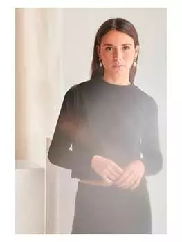 Топ Mus & Bombon, черный