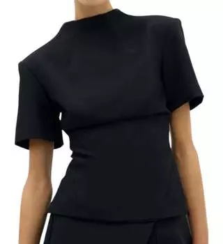 Топ Mya черного цвета Rachel Gilbert