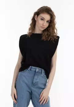 Топ myMo, черный