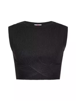 Топ myMo Crop, черный