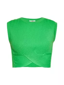 Топ myMo Crop, зеленый