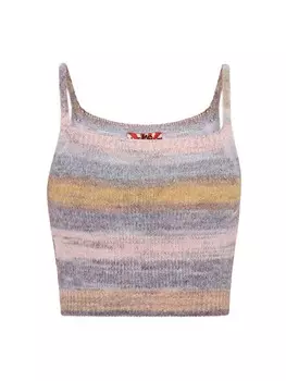 Топ myMo, цвет blue multicolor