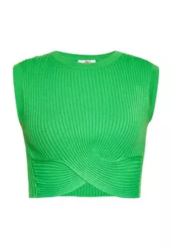 Топ MYMO Knitted Top, зеленый