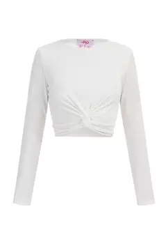 Топ myMo Langarm, белый
