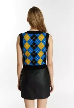 Топ myMo ROCKS, черный