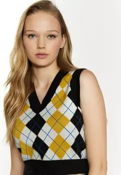 Топ myMo ROCKS, желтый