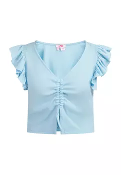 Топ myMo, светло-синий