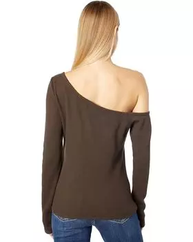 Топ n:philanthropy Eero One Shoulder Top, цвет Chocolate