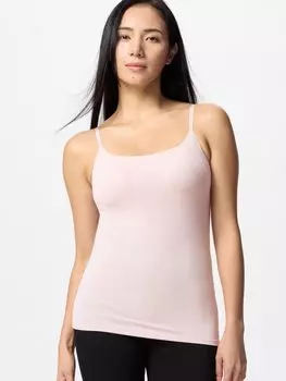 Топ на бретельках airism Uniqlo, розовый