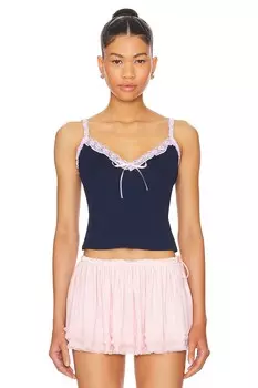 Топ на бретельках aleena More To Come, синий