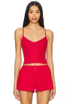 Топ на бретельках Cou Cou Intimates, cherry red