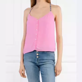 Топ на бретельках стандартного кроя tjw Tommy Hilfiger, розовый