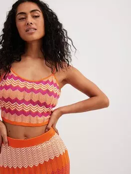 Топ NA-KD, апельсин